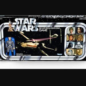 Hasbro Star Wars Escape from Death Star Board Game Exclusive Tarkin Figure Retro